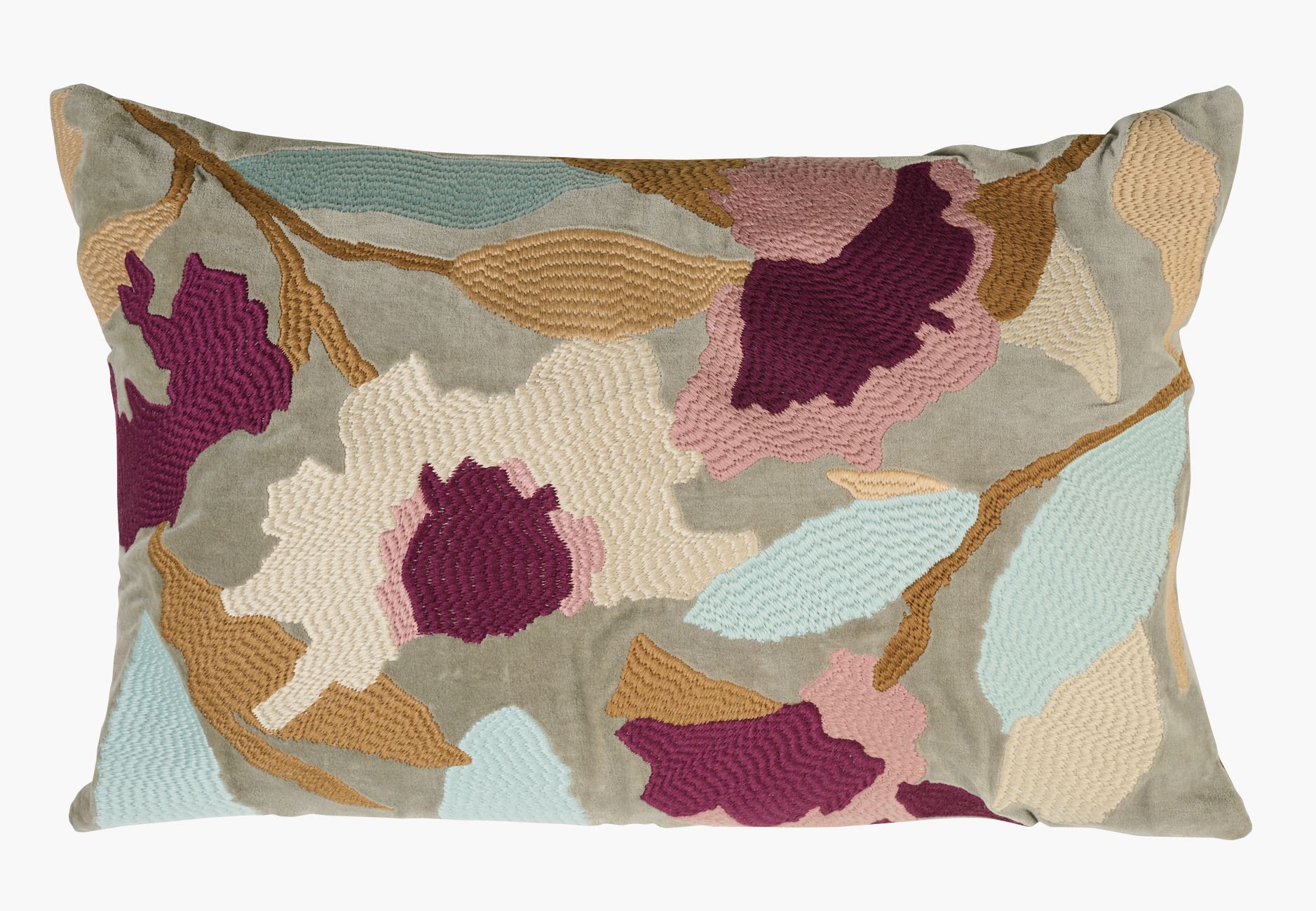 Dekoratiivpadja kate mitmevärviline/roheline - 40x60 cm mitmevärviline/roheline - 1