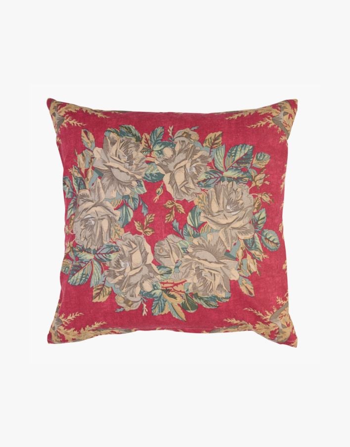 Dekoratiivpadja kate mitmevärviline/punane - 50x50 cm mitmevärviline/punane - 1