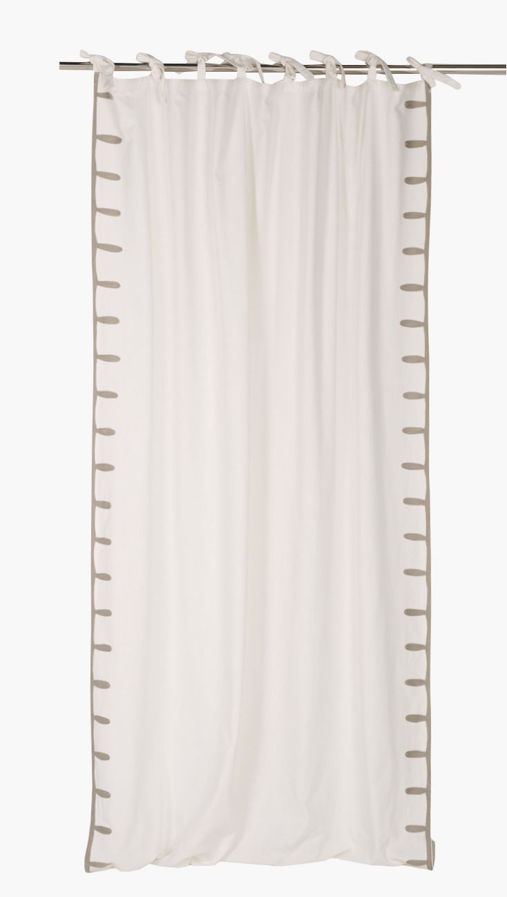 Kardin loodusvalge - 140x250 cm loodusvalge - 1