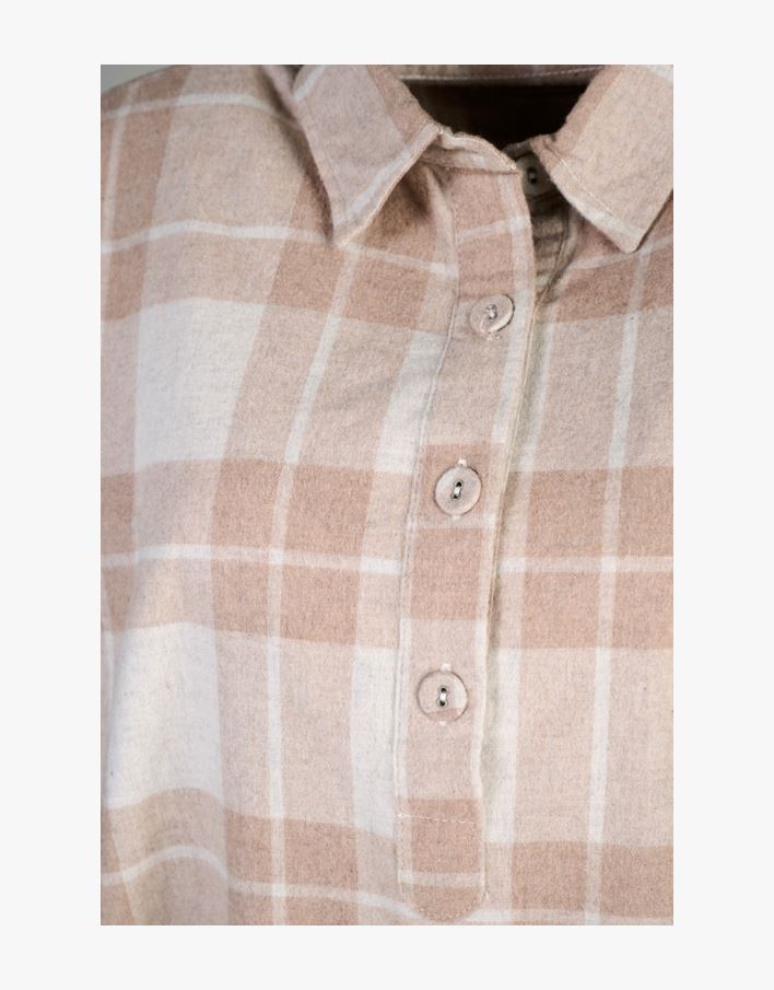 Värviline flanell öösärk sand - S/M sand - 1