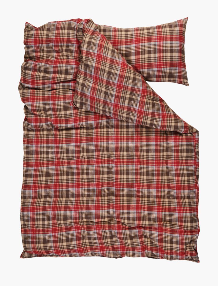 Voodipesukomplekt lõimvärvitud flanell mitmevärviline - 2