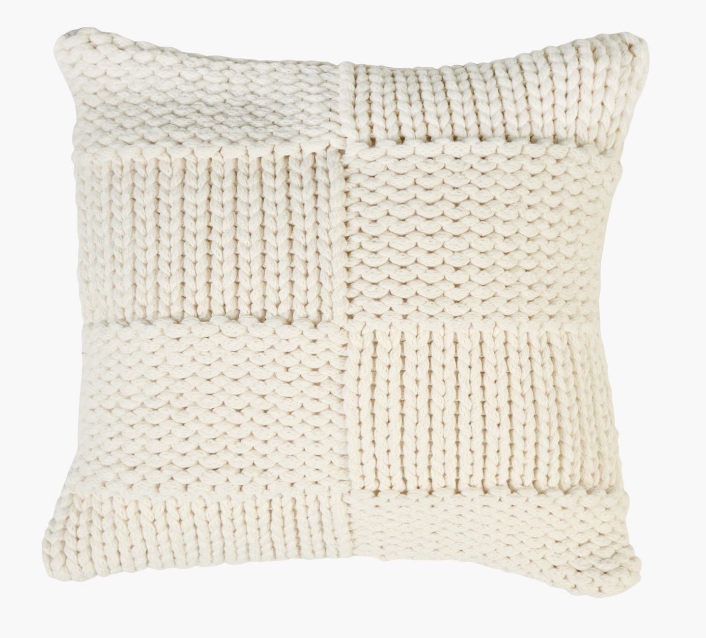 Dekoratiivpadja kate loodusvalge - 50x50 cm loodusvalge - 1