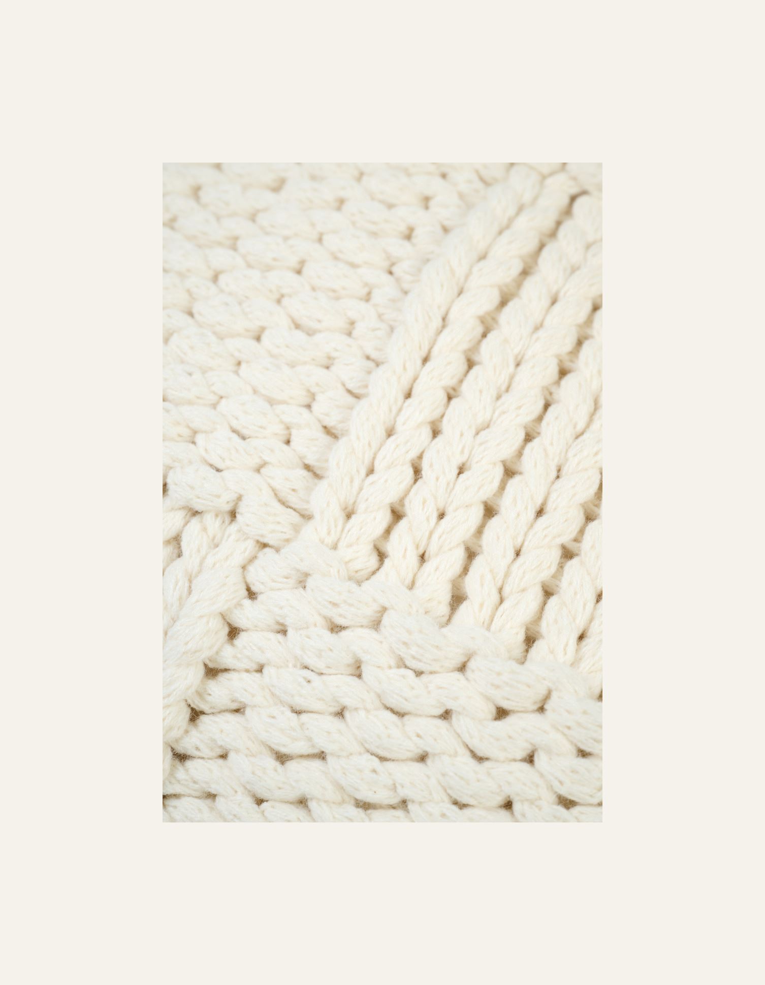 Dekoratiivpadja kate loodusvalge - 2