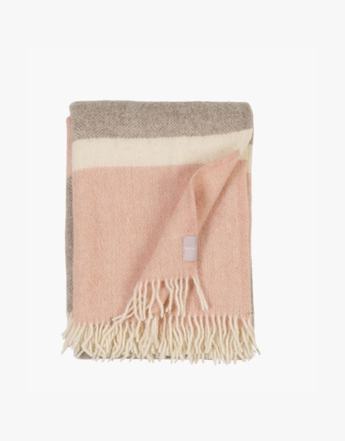 Villapleed mitmevärviline/roosa - 130x170 cm mitmevärviline/roosa - 1