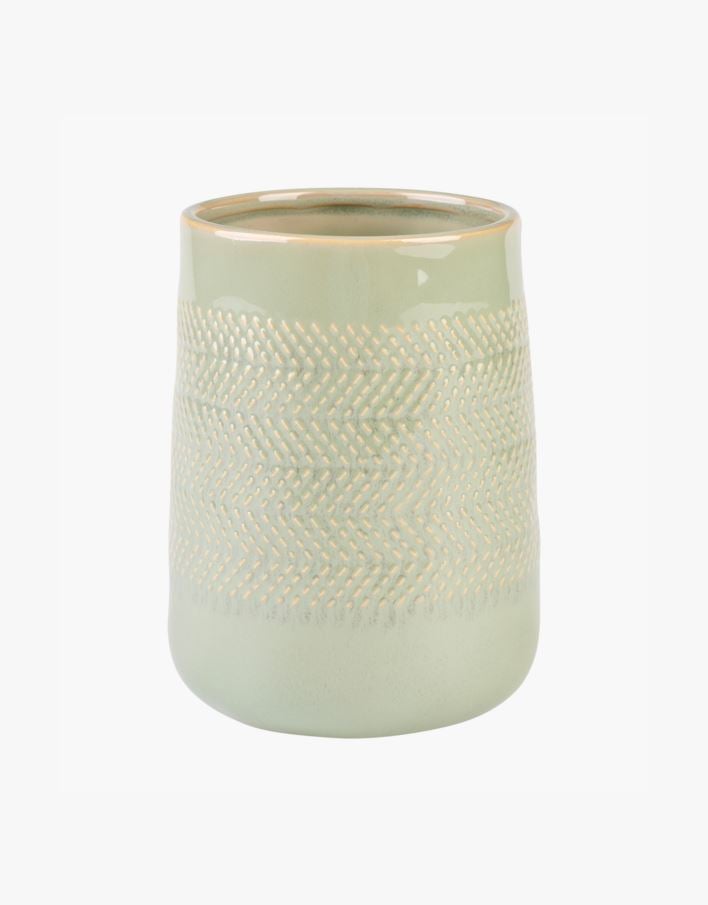 Köögitarvikute hoidja roheline - 11,5x11,5x15 cm roheline - 1