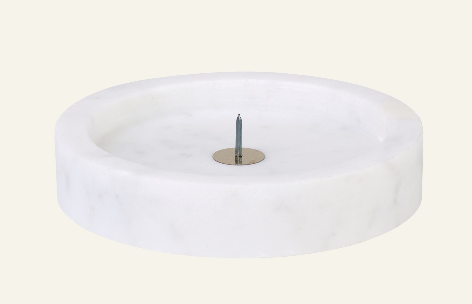 Küünlajalg valge - ø10x2 cm valge - 1