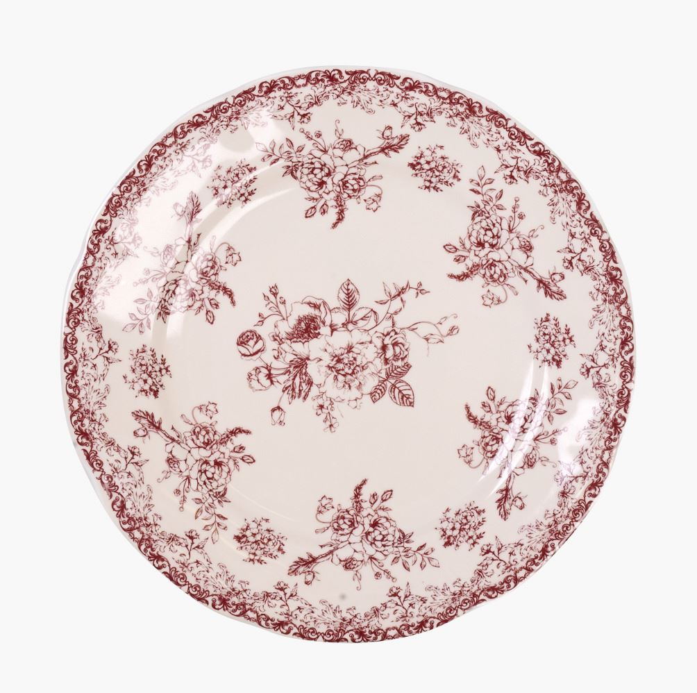 Taldrik punane - ø20 cm punane - 1