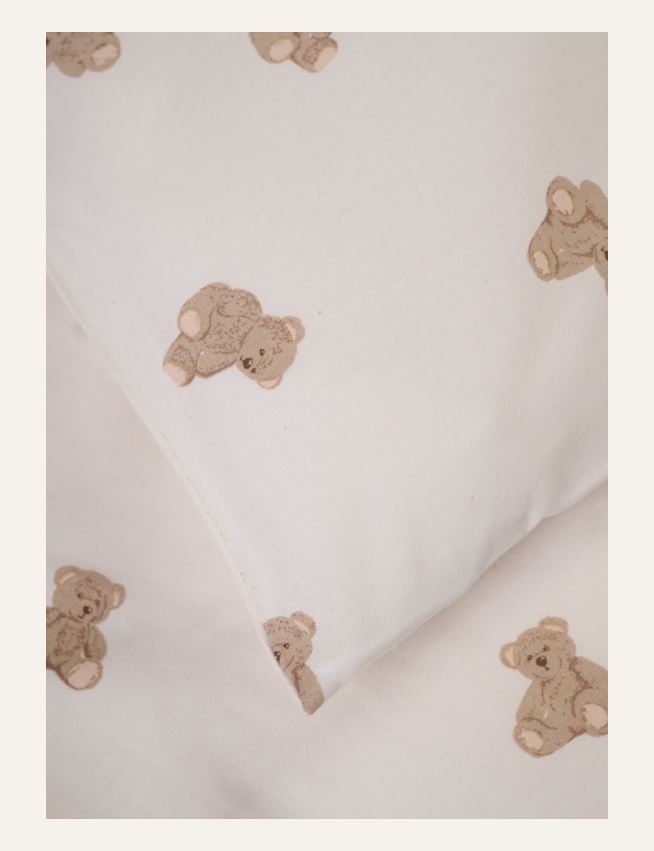 Voodipesukomplekt mitmevärviline/valge - 4