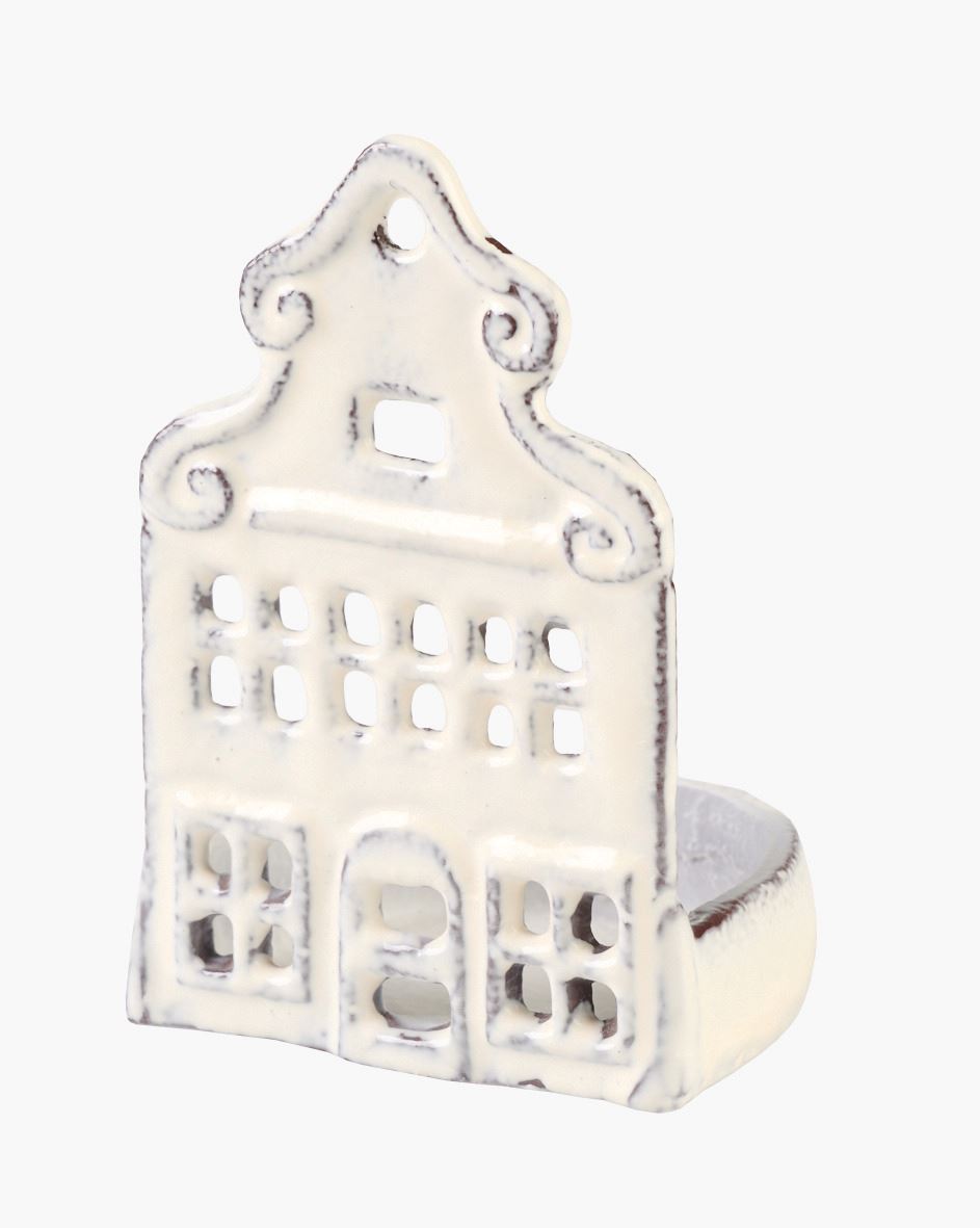 Küünlalatern valge - 7,5x7x11 cm valge - 1