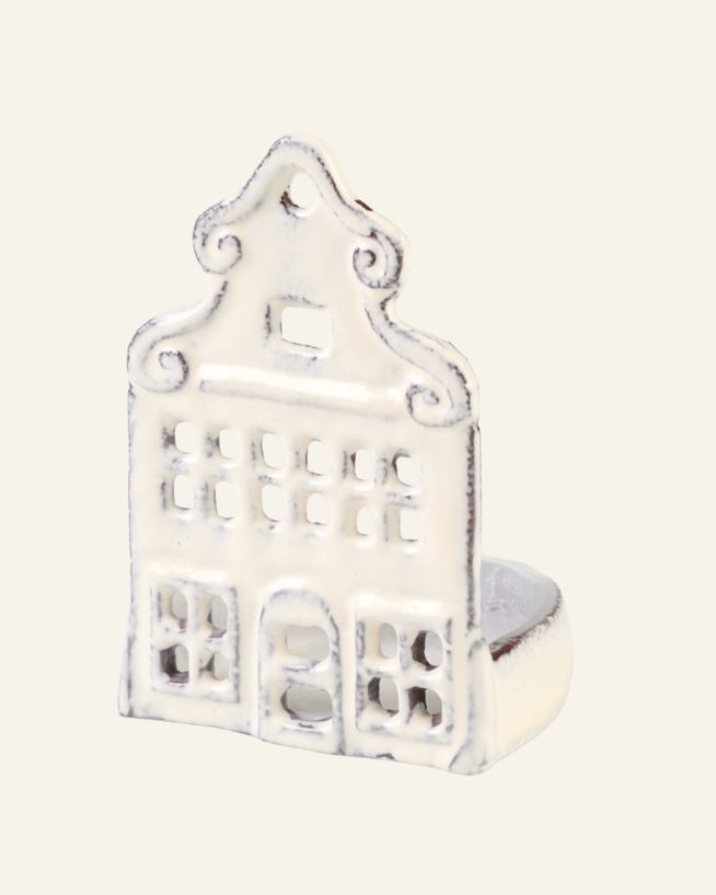 Küünlalatern valge - 7,5x7x11 cm valge - 1