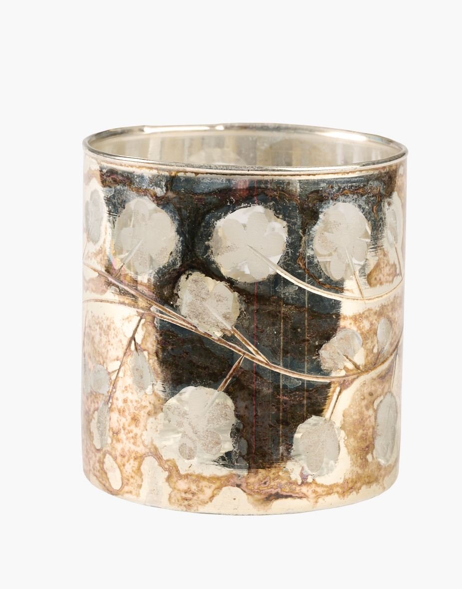 Küünlalatern mitmevärviline/hõbedane - 10,5x10 cm mitmevärviline/hõbedane - 1