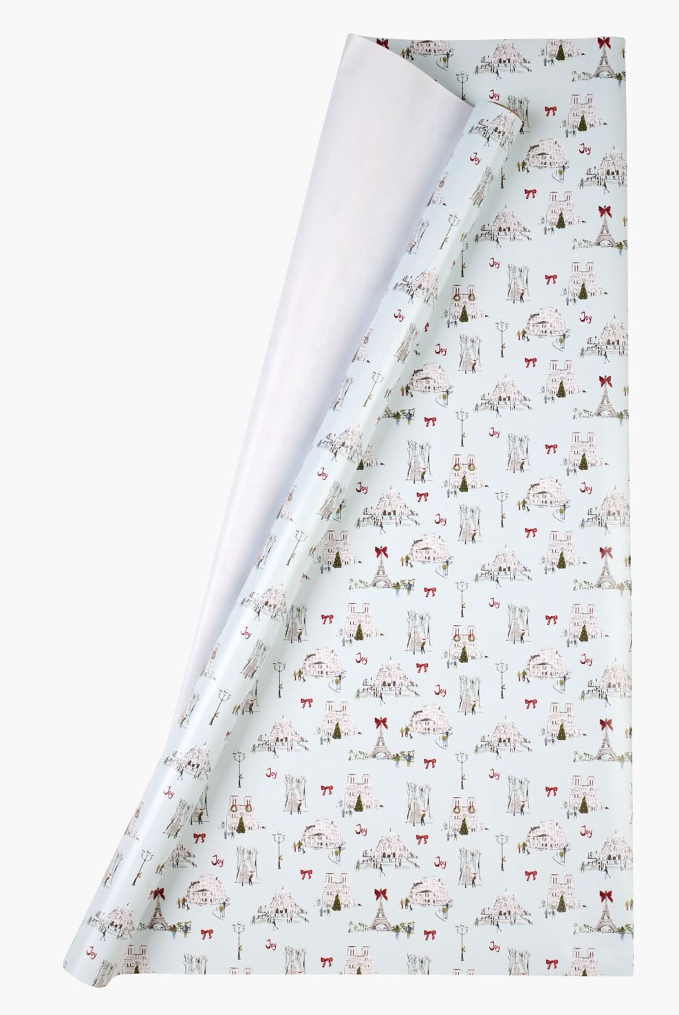 Kinkepaber hele sinine - 70cm x 3m hele sinine - 1