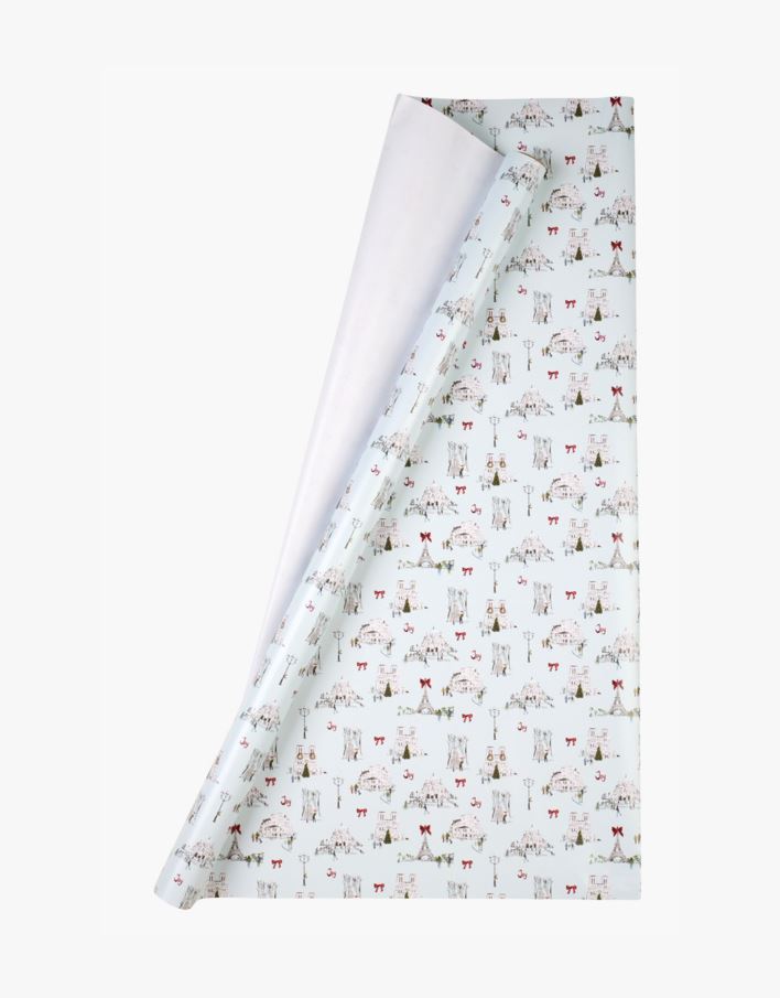 Kinkepaber hele sinine - 70cm x 3m hele sinine - 1