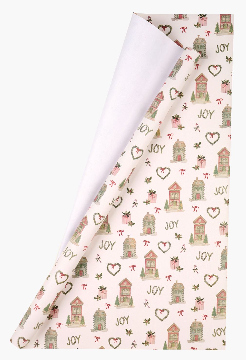 Kinkepaber mitmevärviline/punane - 70cm x 3m mitmevärviline/punane - 1