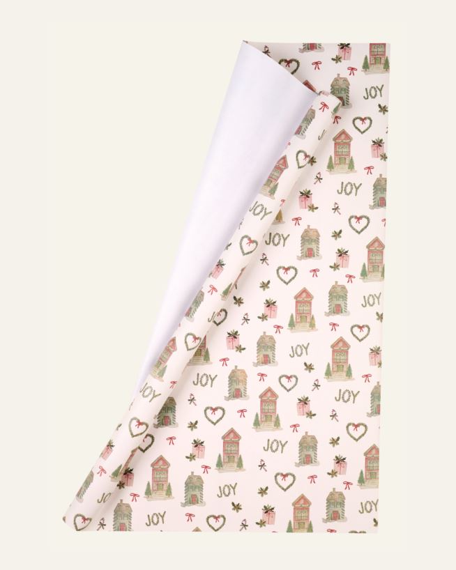 Kinkepaber mitmevärviline/punane - 70cm x 3m mitmevärviline/punane - 1