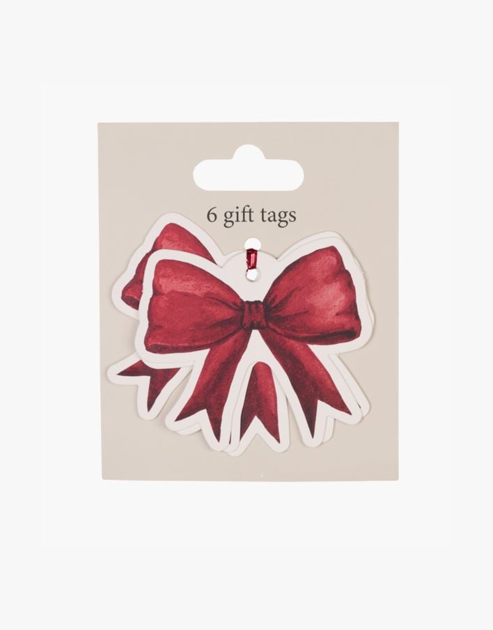 Kingisildid 6tk punane - 7 cm punane - 1