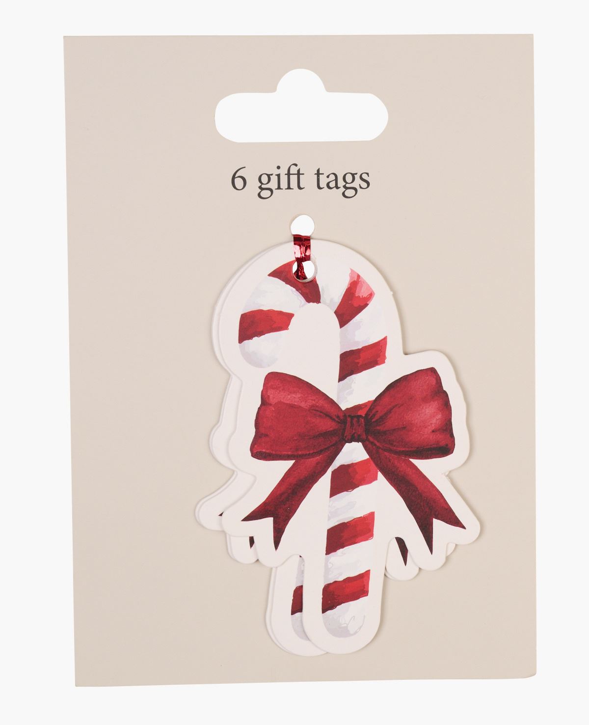 Kingisildid 6tk mitmevärviline/punane - 9 cm mitmevärviline/punane - 1