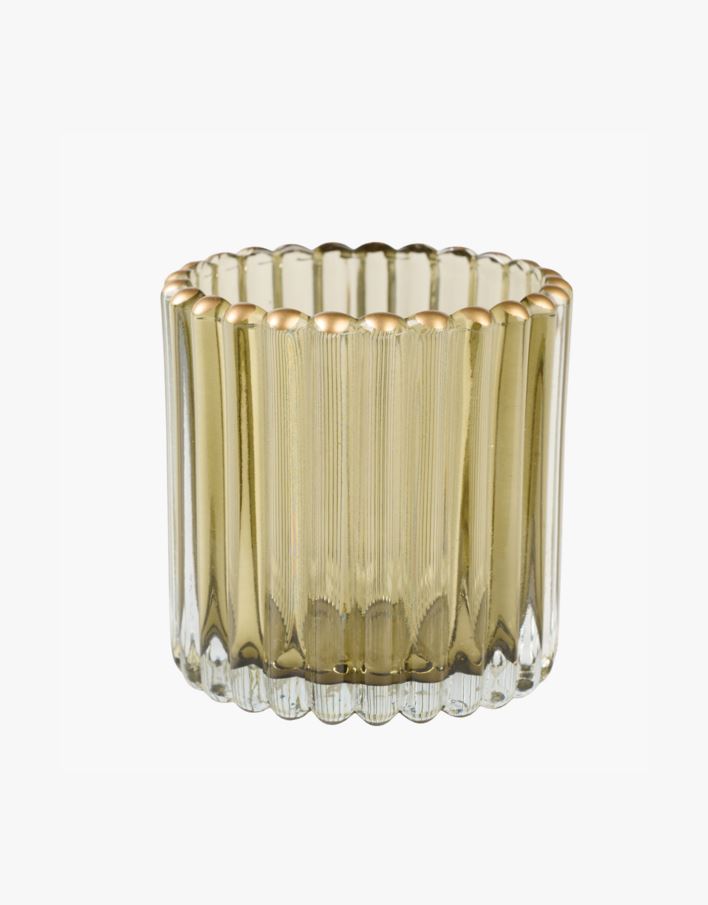 Küünlalatern hallikasroheline - 9x9 cm hallikasroheline - 1