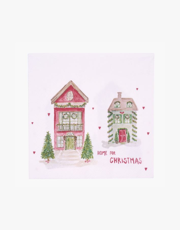 Pabersalvrätikud mitmevärviline/punane - 33x33 cm mitmevärviline/punane - 1