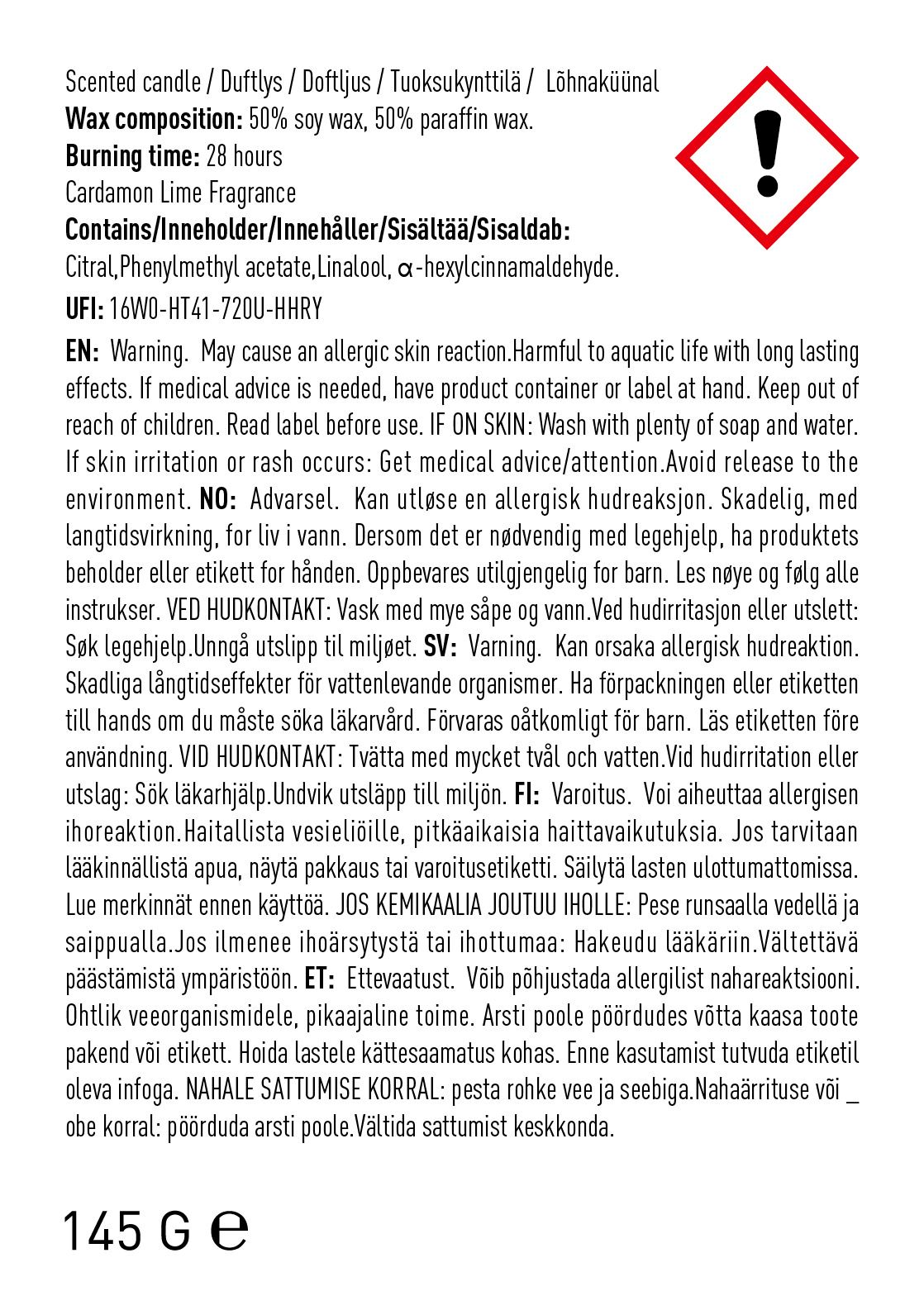 Lõhnaküünal beež - 4