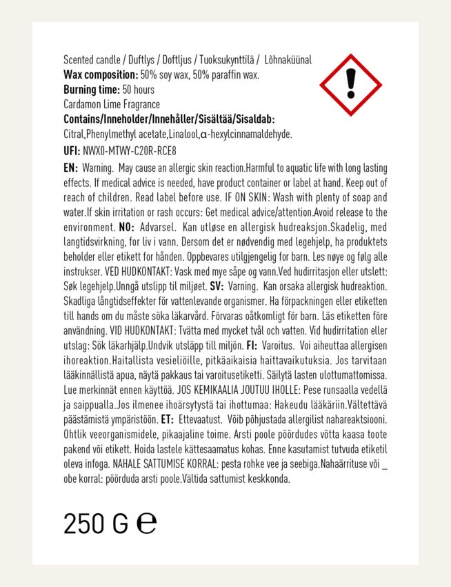 Lõhnaküünal beež - 6