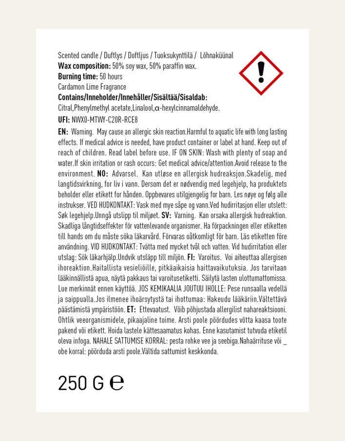 Lõhnaküünal beež - 6