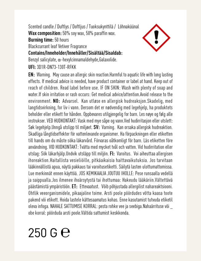 Lõhnaküünal hele sinine - 4