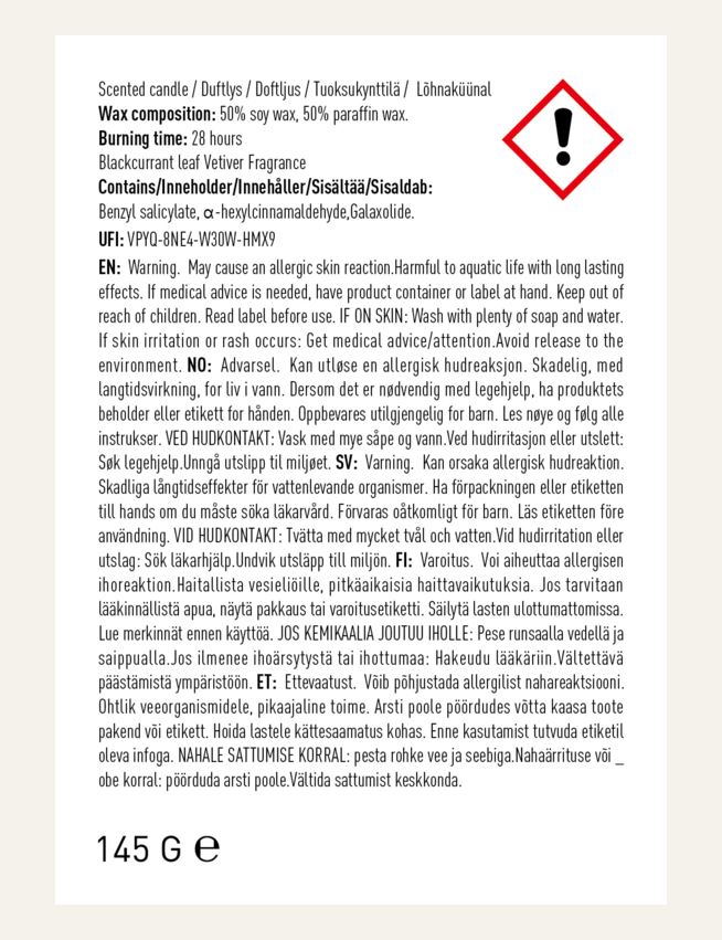 Lõhnaküünal hele sinine - 4