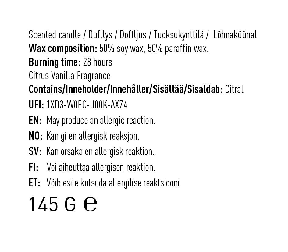 Lõhnaküünal beež - 2