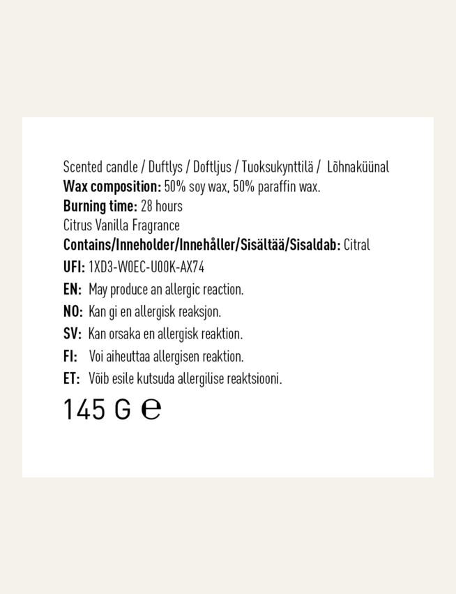 Lõhnaküünal beež - 2