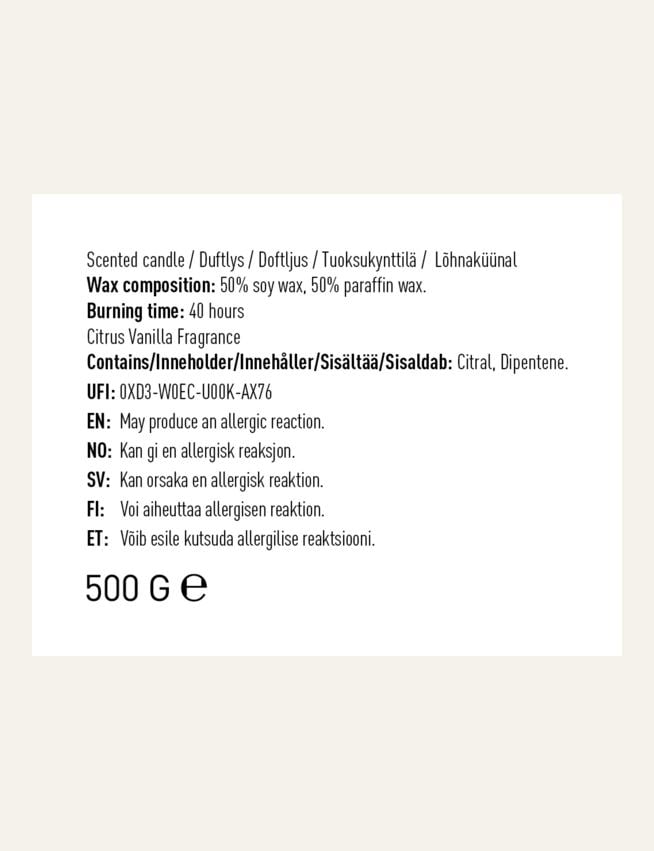 Lõhnaküünal beež - 8