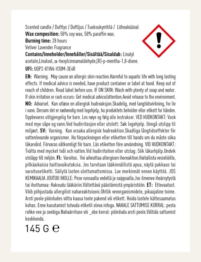 Lõhnaküünal sinakashall - 4