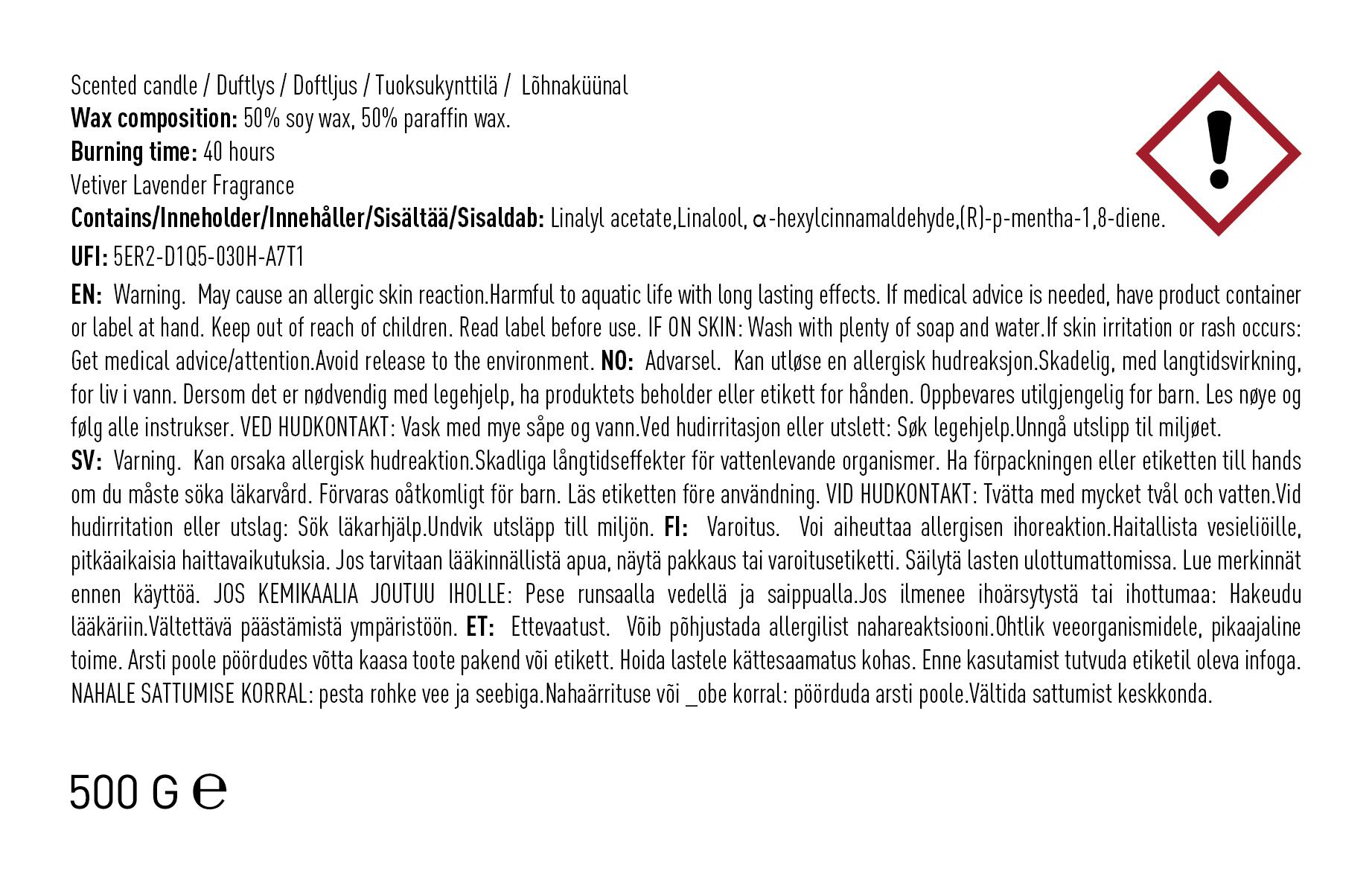 Lõhnaküünal sinakashall - 4