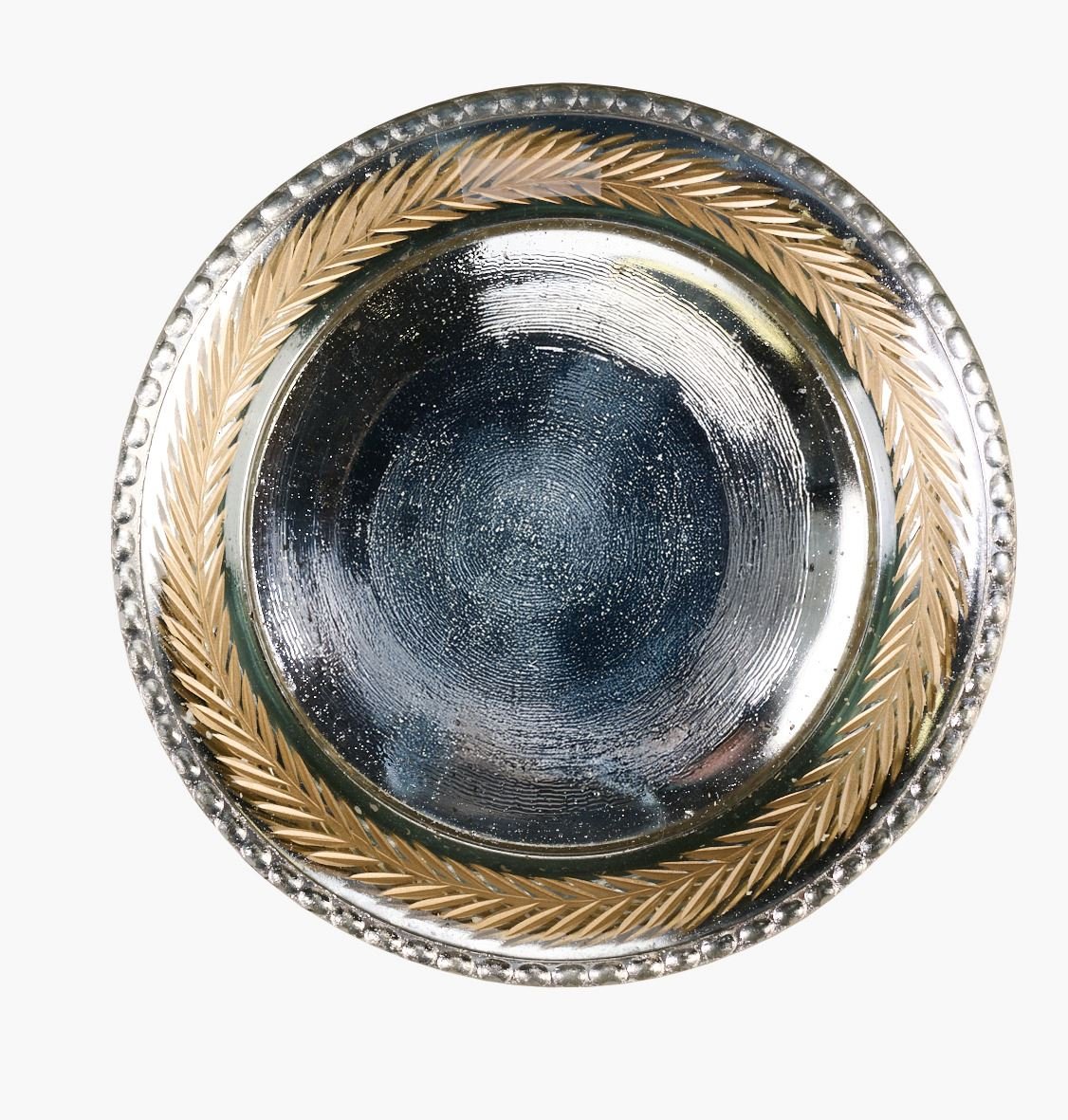 Küünlaalus mitmevärviline/kuldne - 2x2x19 cm mitmevärviline/kuldne - 1