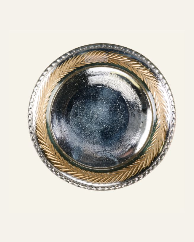 Küünlaalus mitmevärviline/kuldne - 2x2x19 cm mitmevärviline/kuldne - 1