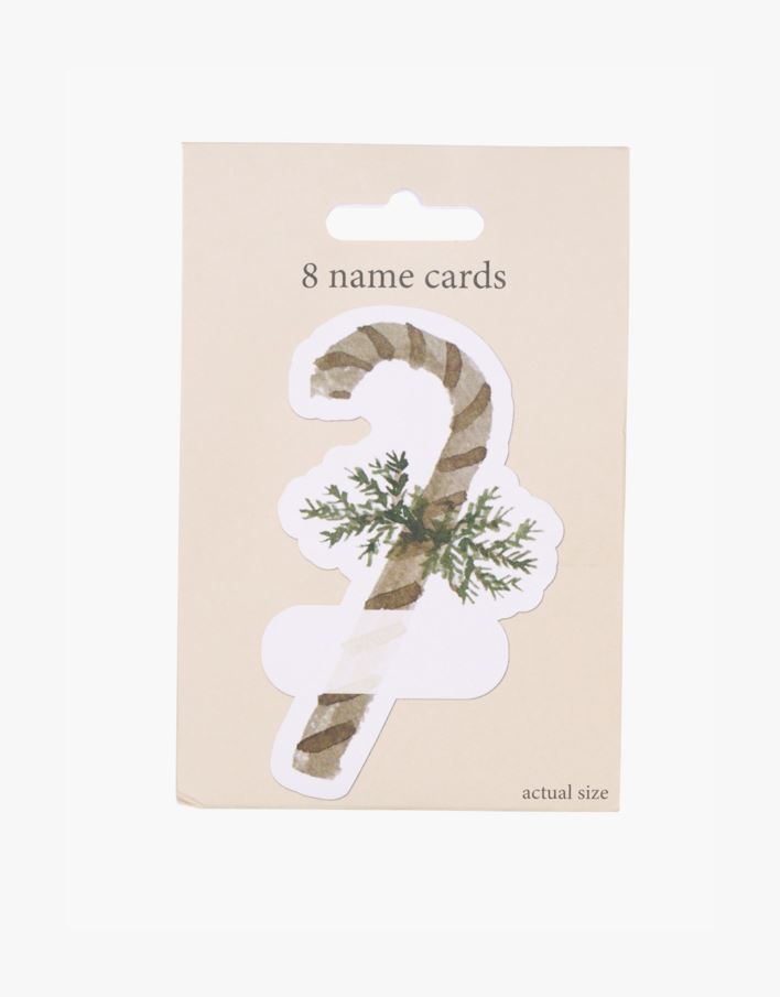 Nimekaart mitmevärviline/roheline - 9x9 cm mitmevärviline/roheline - 1