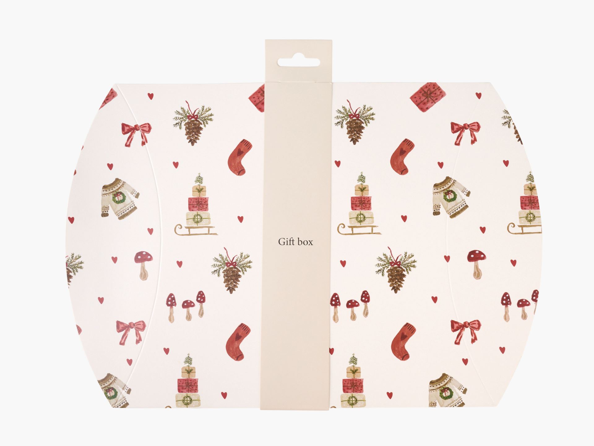 Kingikarp mitmevärviline/punane - 35x24 cm mitmevärviline/punane - 1