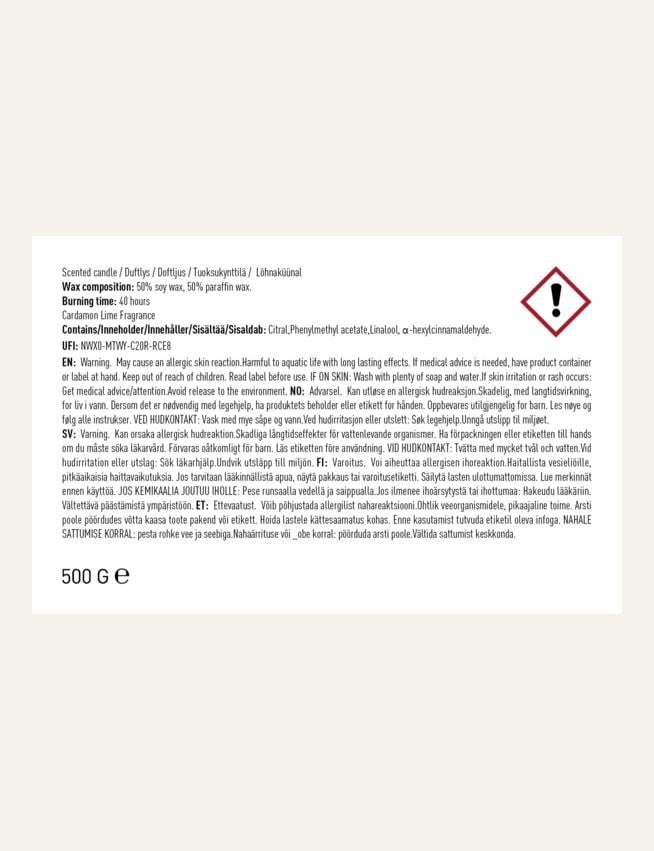 Lõhnaküünal beež - 7