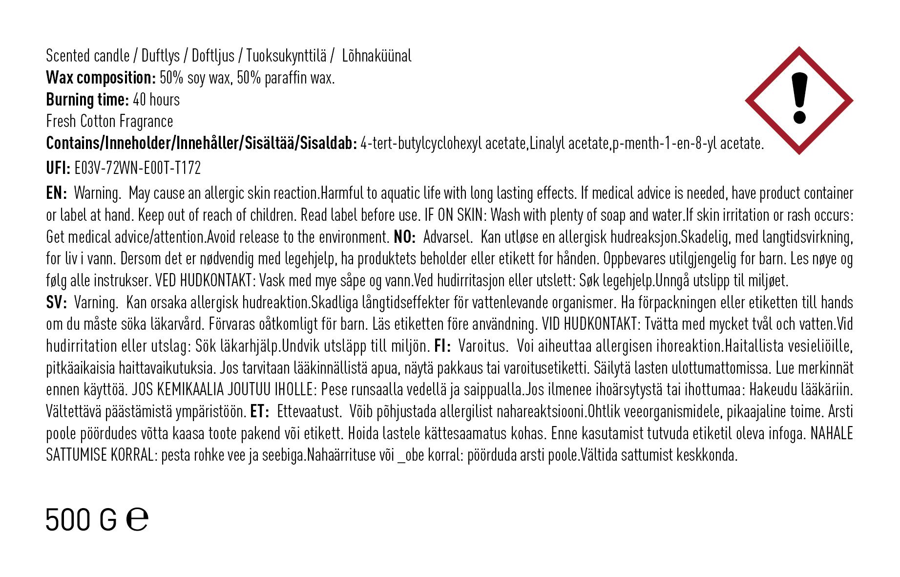 Lõhnaküünal roosa - 8