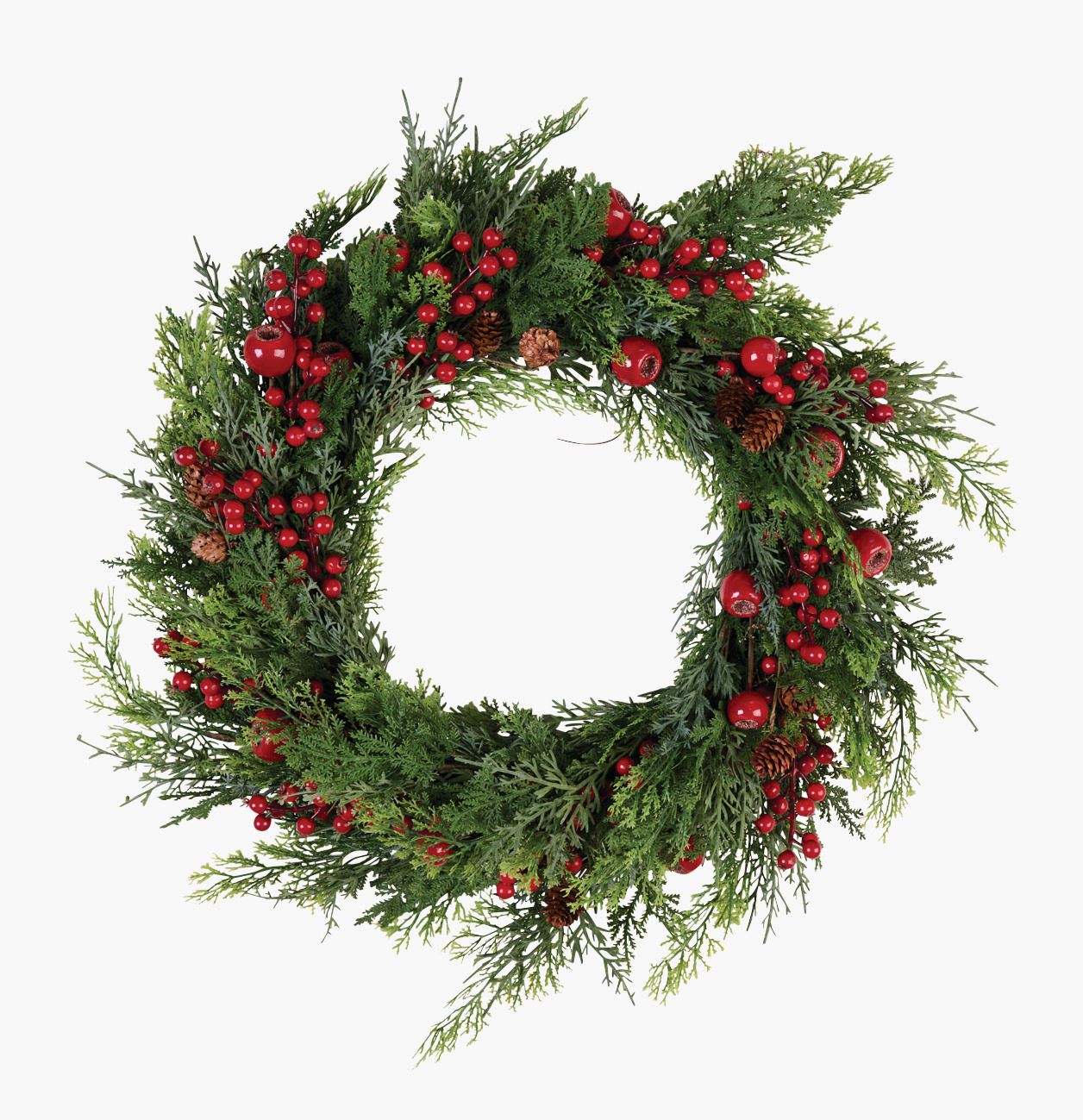 Pärg mitmevärviline/punane - ø55x10 cm mitmevärviline/punane - 1