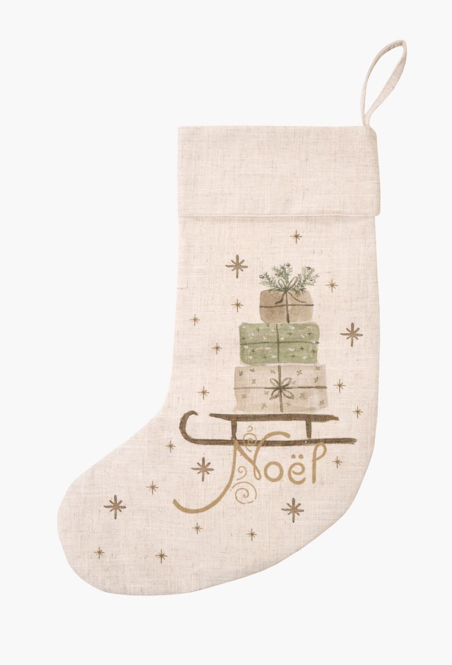 Jõulusokk mitmevärviline/roheline - 35x50 cm mitmevärviline/roheline - 1