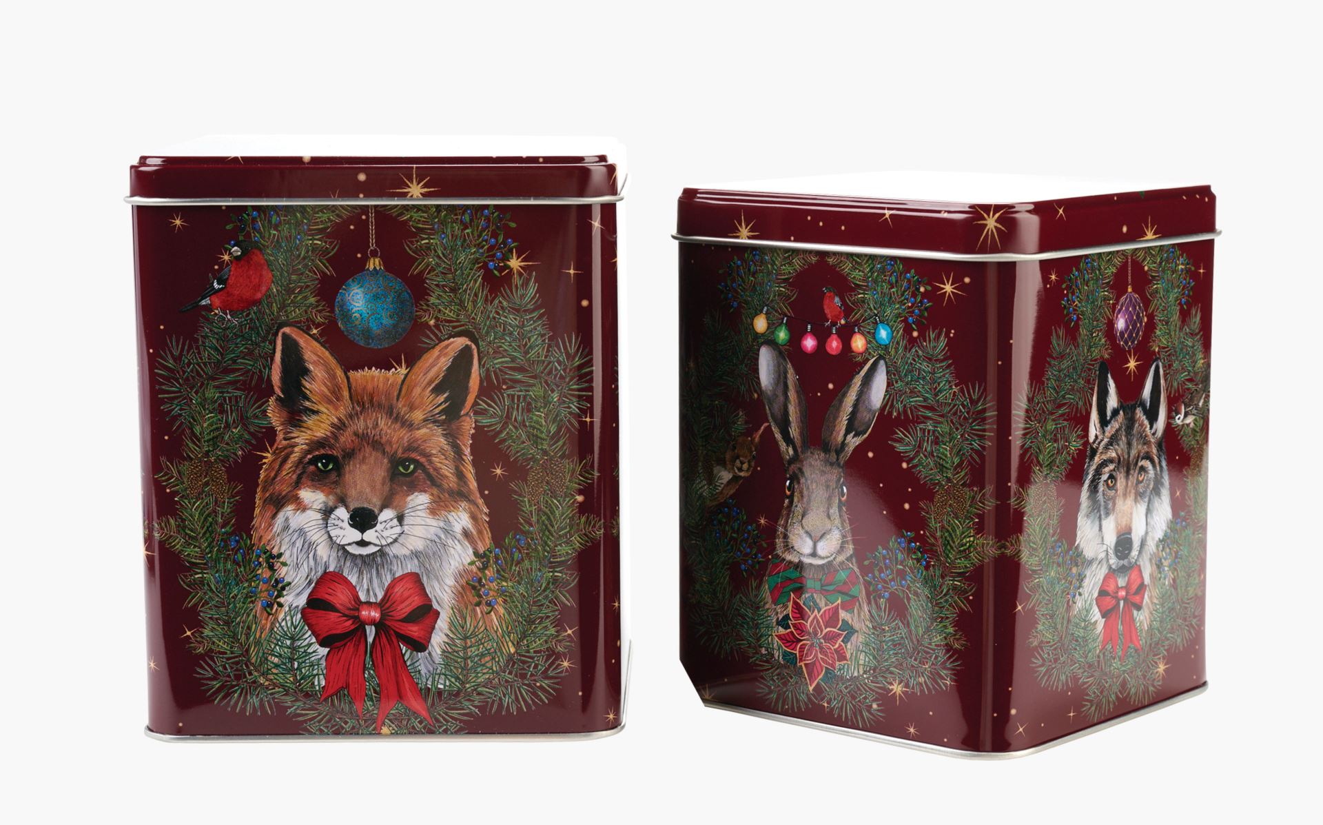 2 tk koogikarp punane punane - 12,5x15 cm punane - 1