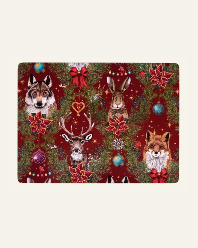 Kohamatt punane - 40x30 cm punane - 1