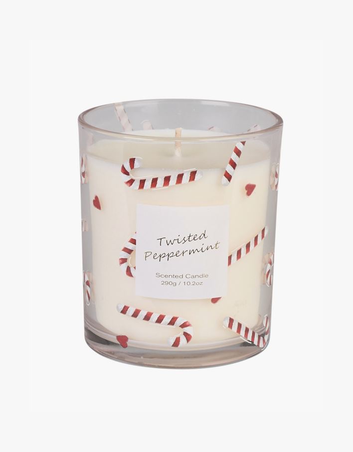 Lõhnaküünal mitmevärviline/punane - 290 g mitmevärviline/punane - 1