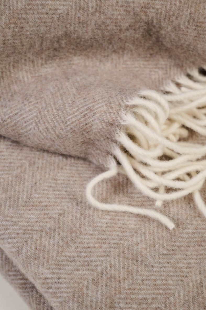 Villapleed hele pruun - 2