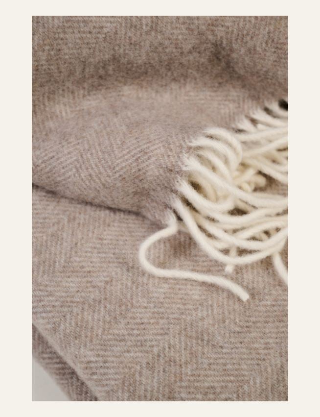 Villapleed hele pruun - 2