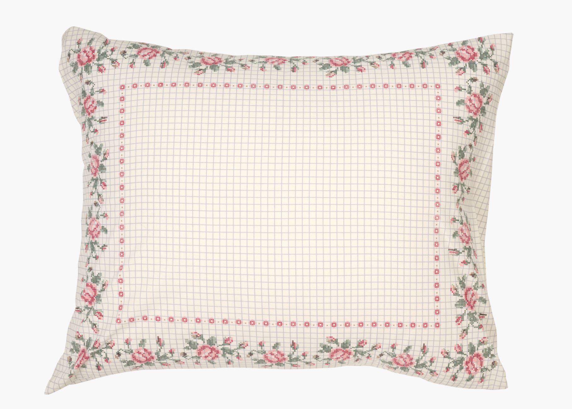 Puuvillane padjapüür mitmevärviline/roosa - 50x60 cm mitmevärviline/roosa - 1