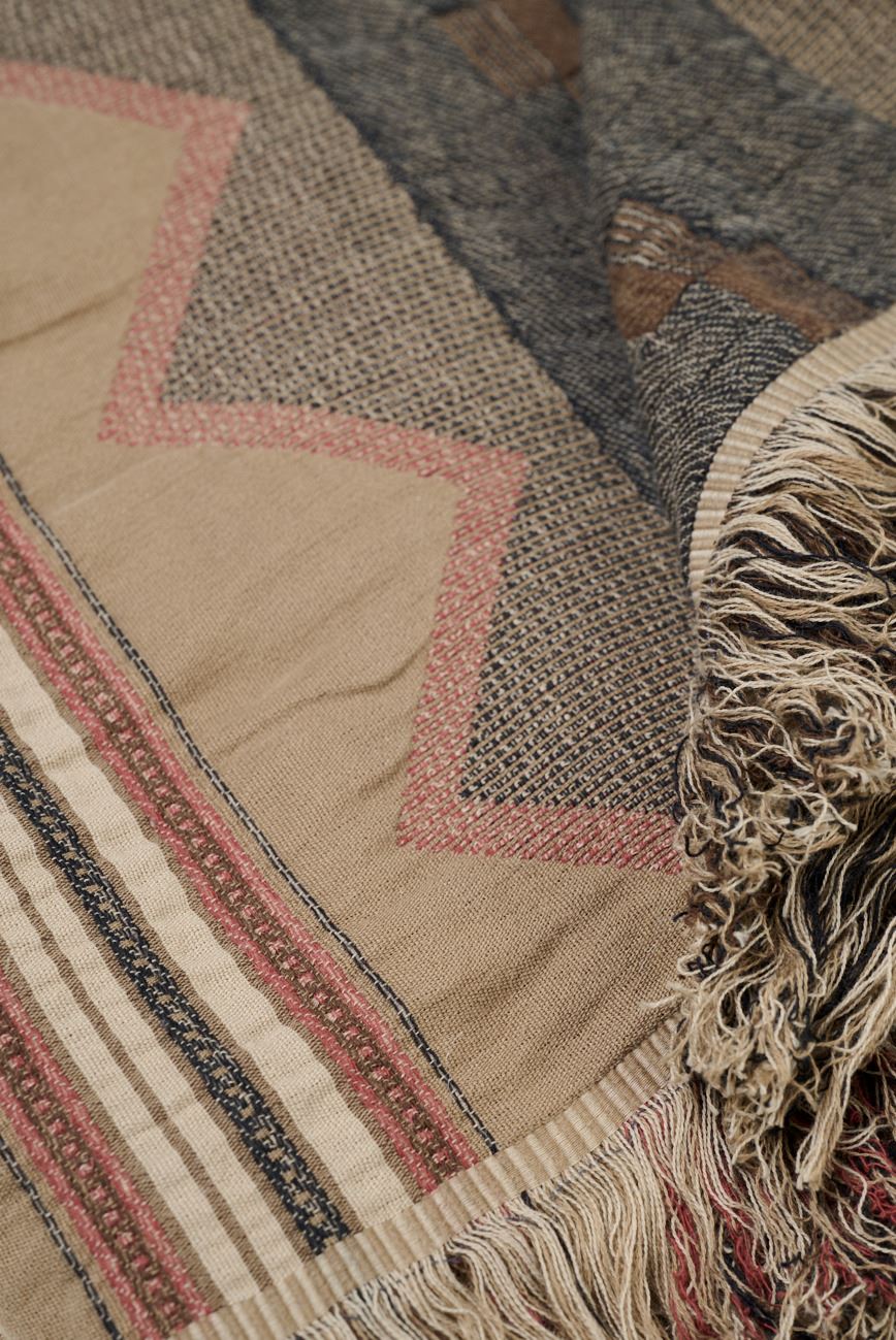 Pleed mitmevärviline/pruun - 2