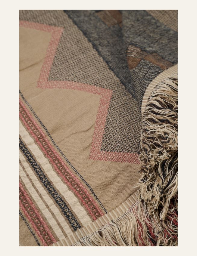 Pleed mitmevärviline/pruun - 2