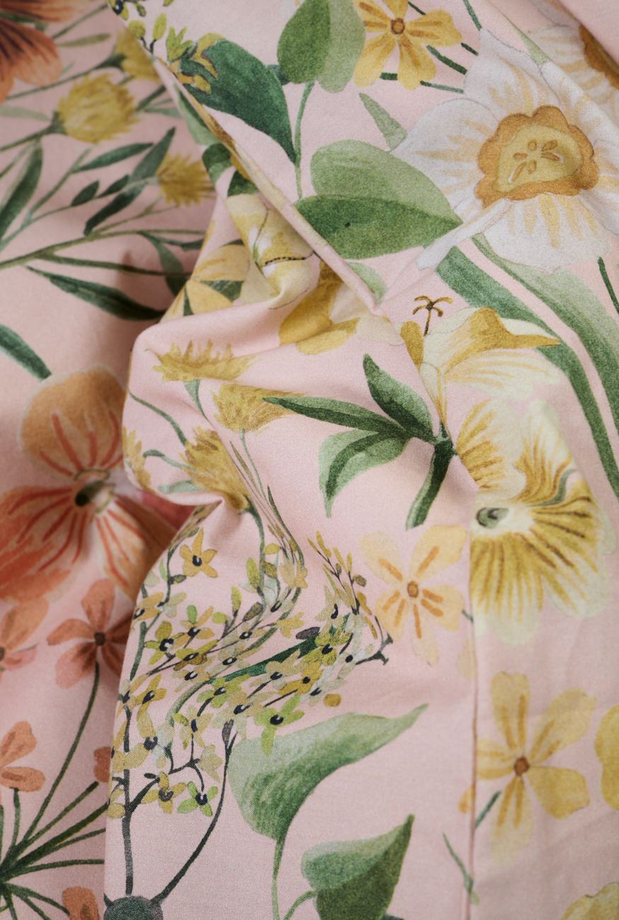 Voodipesukomplekt perkalpuuvillast mitmevärviline - 4